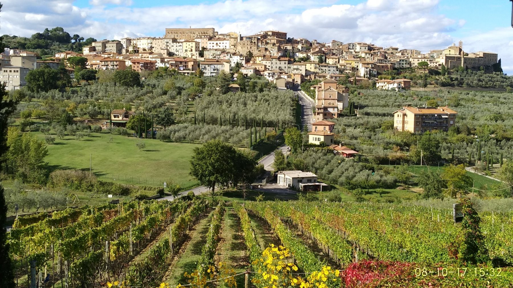 chianciano from diningroom